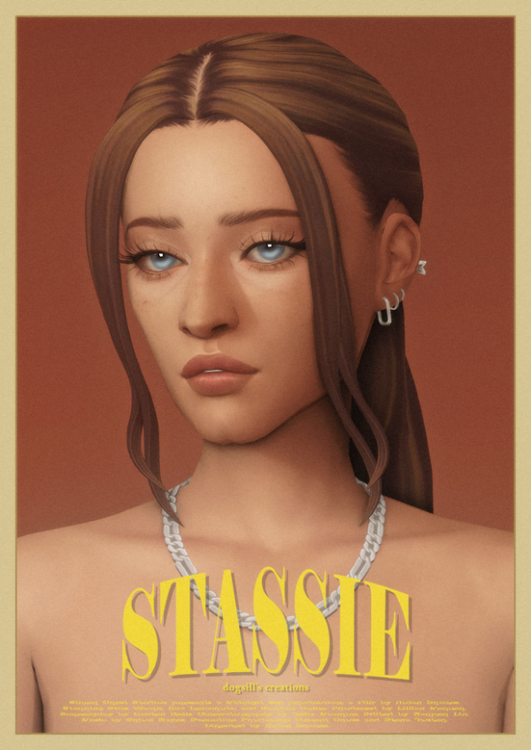 Maxis Match stassie ponytail by simsfinds - The Sims 4 Custom Content