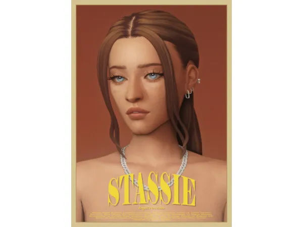 Maxis Match stassie ponytail by dogsill - The Sims 4 Custom Content