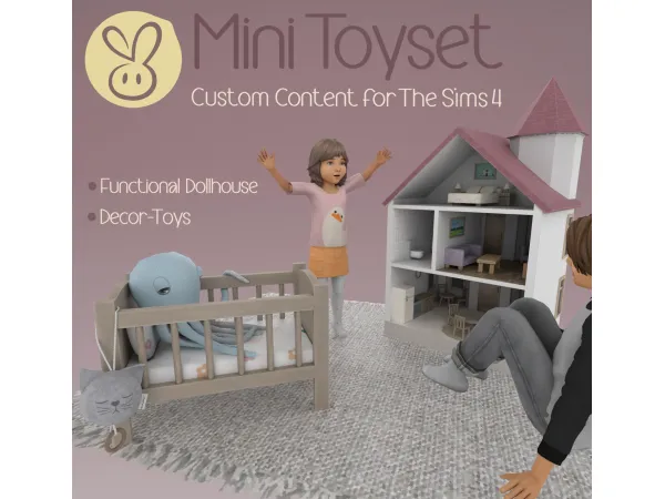 Mix Mini Toyset by Lemonbunny - The Sims 4 Custom Content