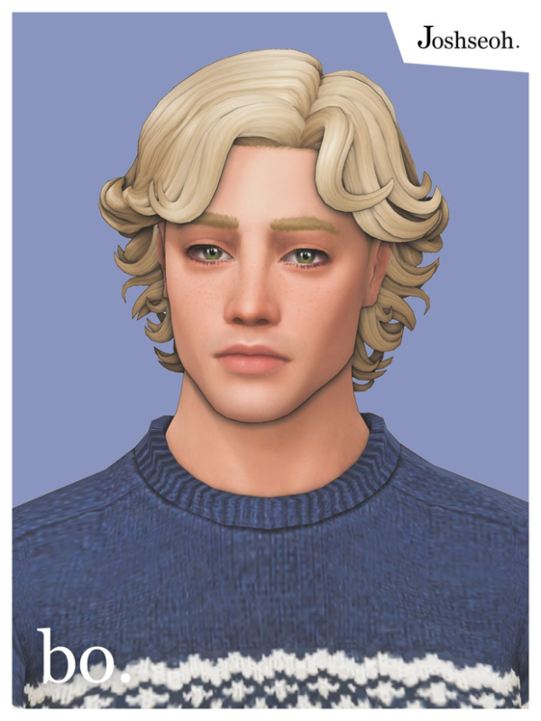 Maxis Match Bo Hair (Hair Commissions) by simsfinds - The Sims 4 Custom Content