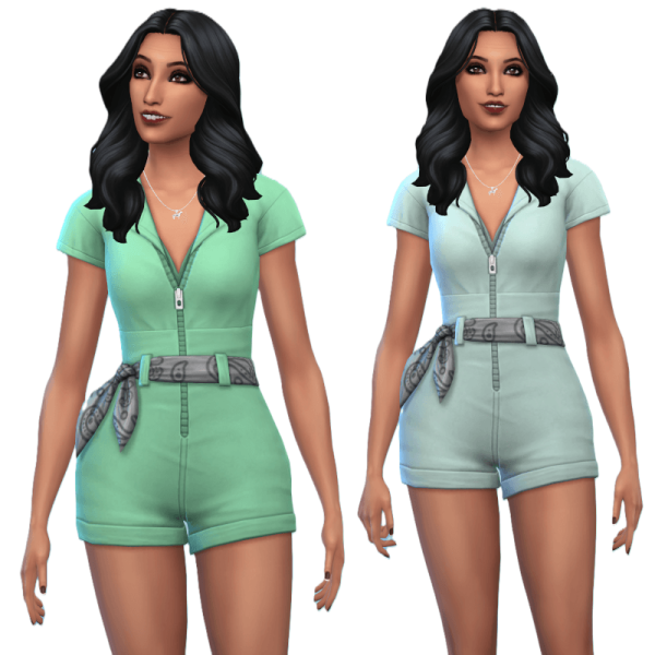 Maxis Match Colorful Hip Onesie by simsfinds - The Sims 4 Custom Content
