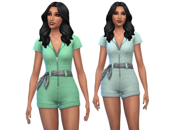 Maxis Match Colorful Hip Onesie by ecstatic_payne79 - The Sims 4 Custom Content