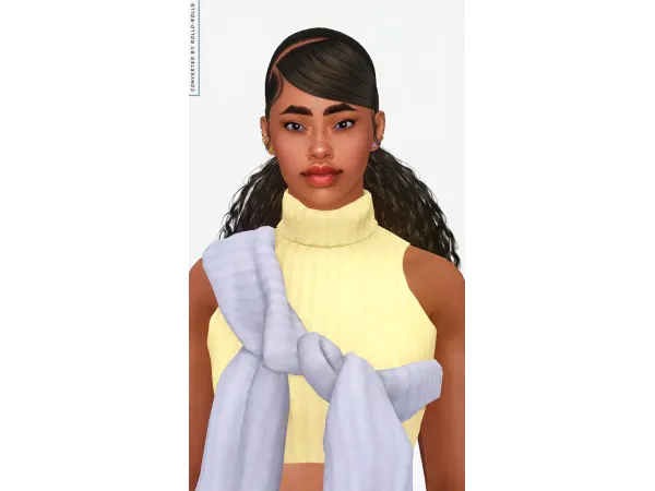 VittlerUniverse Luna Hairstyle 4t3 rolls by rollo - The Sims 3 Custom Content