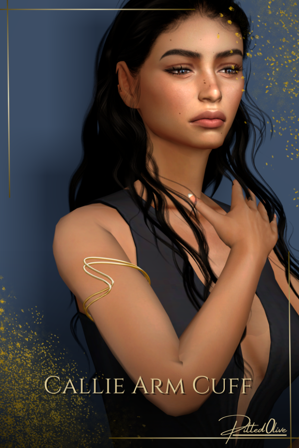 Maxis Match Callie Arm Cuff by pitted0live - The Sims 4 Custom Content