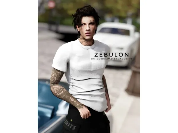 Alpha Zebulon u2661 (Sim Download) - The Sims 4 Custom Content