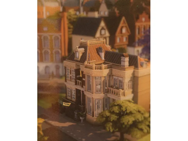Maxis Match A home for students in Britechester by LiMaSims - The Sims 4 Custom Content
