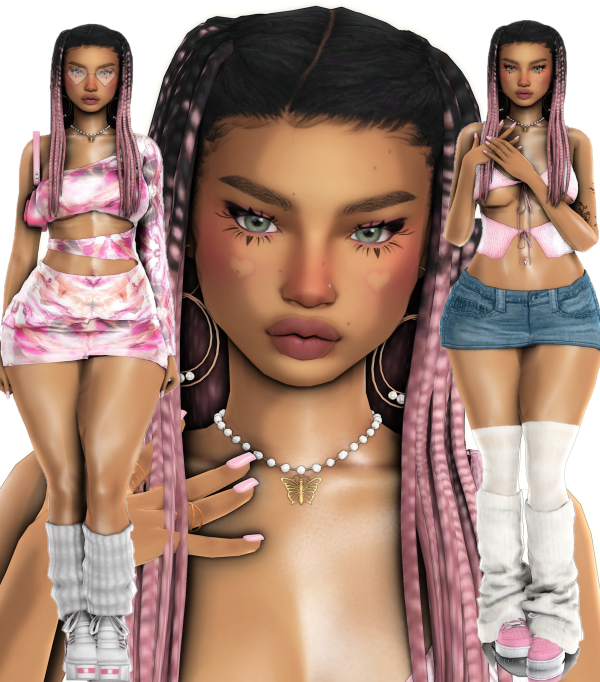 Mix brittney by simsfinds - The Sims 4 Custom Content