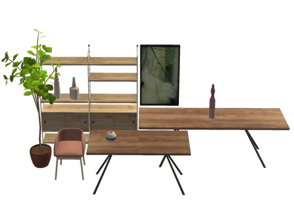Style Diningroom by modernsetstosims2 - The Sims 2 Custom Content