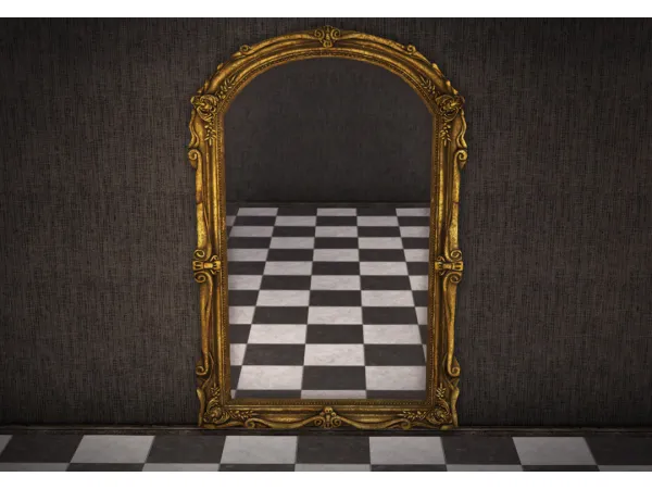DMC5 Frame as Mirror by pforestsims - The Sims 2 Custom Content