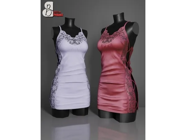 Alpha BillionProject Javis Dress - The Sims 4 Custom Content