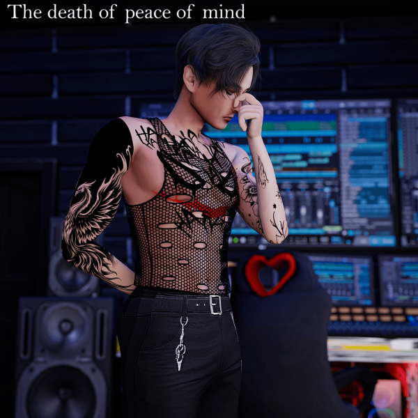 Mix The death of peace of mind by simmer_creator - The Sims 4 Custom Content