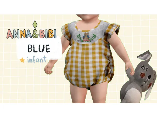 Maxis Match Blue Easter 2025 [AnnaBibi] - The Sims 4 Custom Content