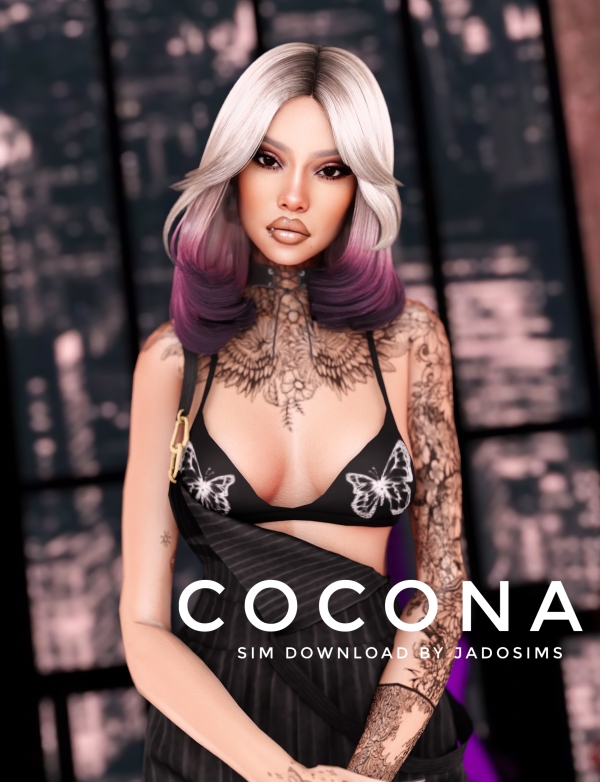 Alpha Cocona (Sim Download) by shopwithflynnn - The Sims 4 Custom Content
