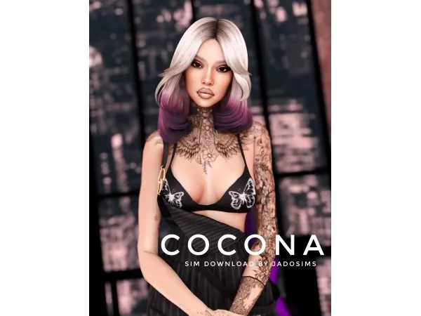 Alpha Cocona u2661 (Sim Download) - The Sims 4 Custom Content