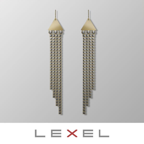 Alpha LEXEL Excite ( earrings ) by lexel - The Sims 4 Custom Content