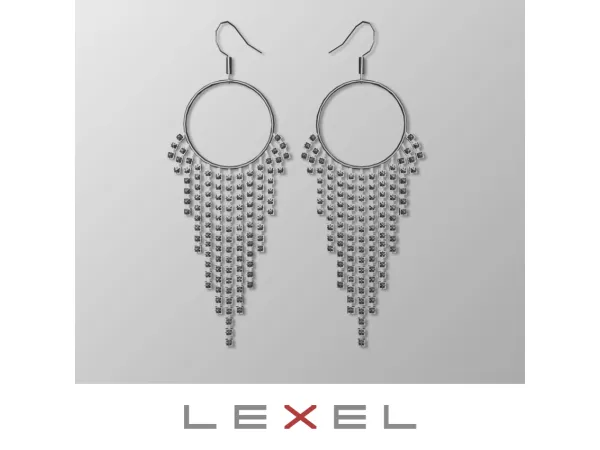 Alpha LEXEL Starfall (earrings) - The Sims 4 Custom Content