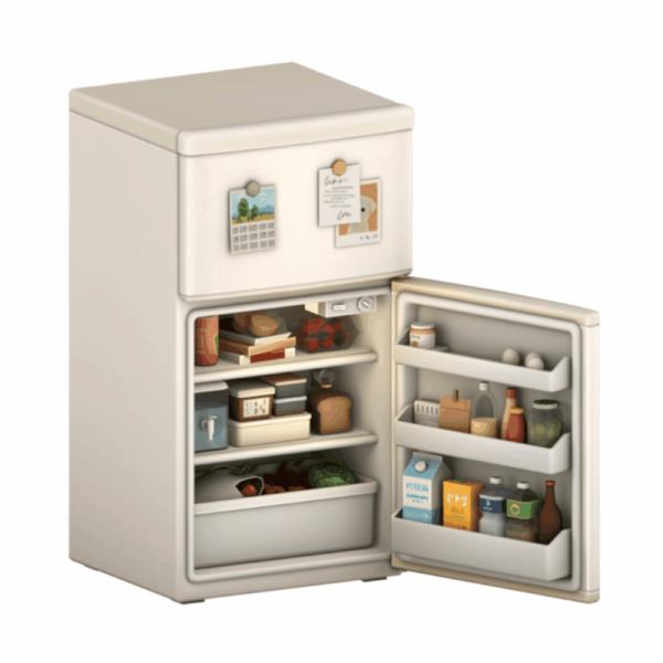 Maxis Match ClearView Mini Fridge by simsfinds - The Sims 4 Custom Content