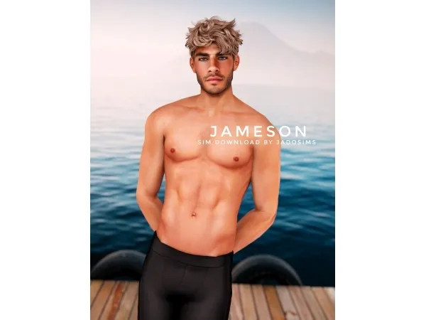 Sims 4 Jameson u2661 (Sim Download)