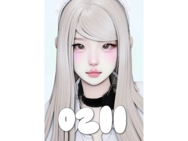 Maxis Match Ozii Hair N9 by ozii_sims - The Sims 4 Custom Content
