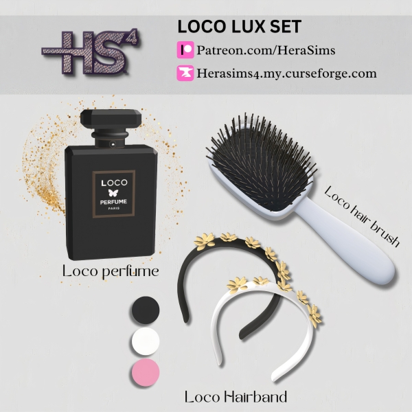 Alpha Loco lux set by herasims4 - The Sims 4 Custom Content