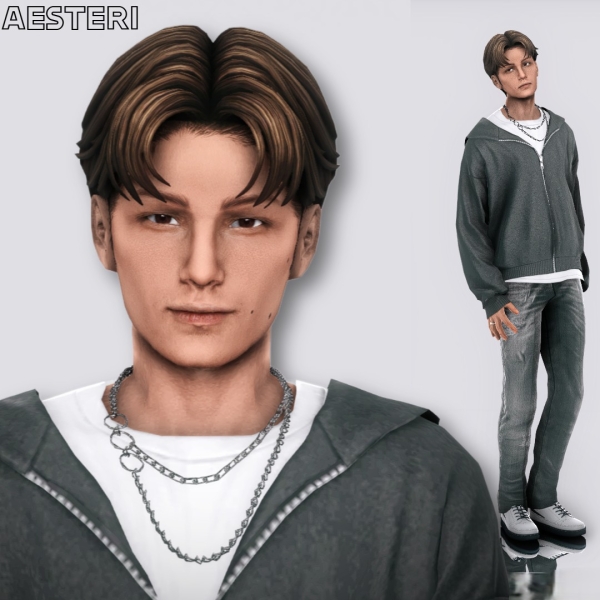 Mix Rey Giller by aesteri - The Sims 4 Custom Content