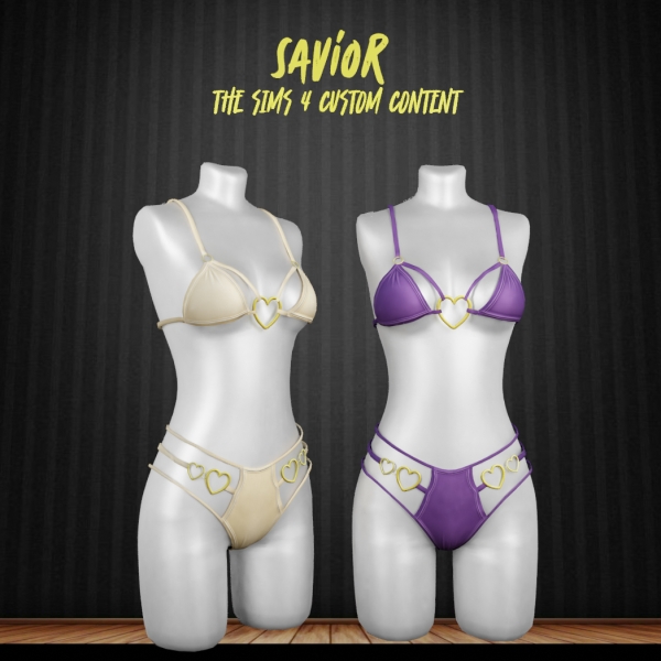 Alpha SO_Suzuka Bikini Set by saviorts4 - The Sims 4 Custom Content