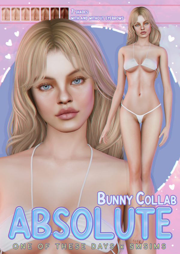 Alpha Absolute Bunny Collab SM Sims x OneOfTheseDays SKIN ( tray files) by oneofthesedays - The Sims 4 Custom Content