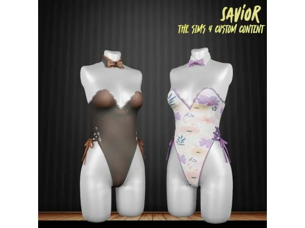 Alpha SO_Haruna Swimsuits - The Sims 4 Custom Content