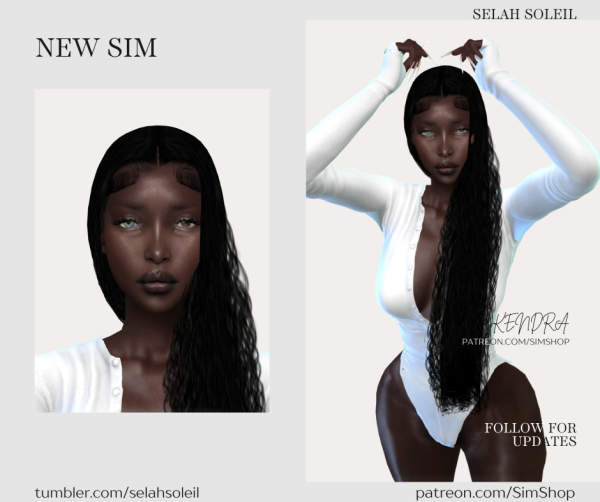 Alpha Kendra Molefe by simsfinds - The Sims 4 Custom Content