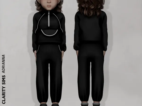 Mix Adrianna Outfit Toddler - The Sims 4 Custom Content