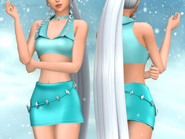 Maxis Match Icy Trix Clothes - The Sims 4 Custom Content