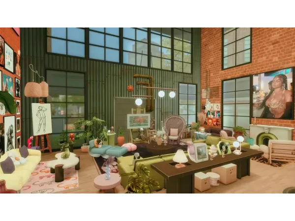 Mix 122nd St by miel_ielle - The Sims 4 Custom Content