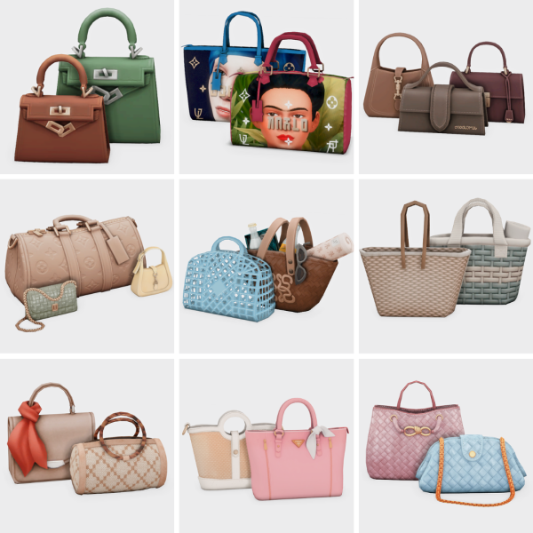 Maxis Match bags for days part 2 sims 4 finds by simsfinds - The Sims 4 Custom Content