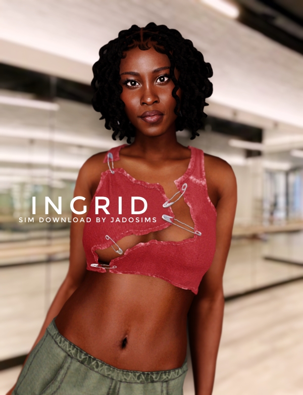 Alpha Ingrid (Sim Download) by shopwithflynnn - The Sims 4 Custom Content