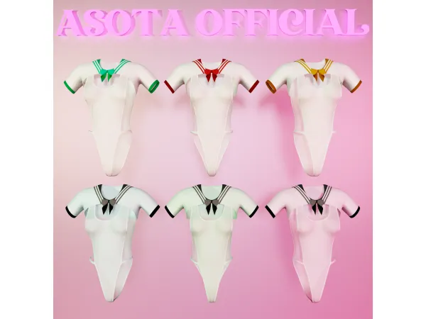 Alpha [ASOTA OFFICIAL] Bella Outfits - The Sims 4 Custom Content
