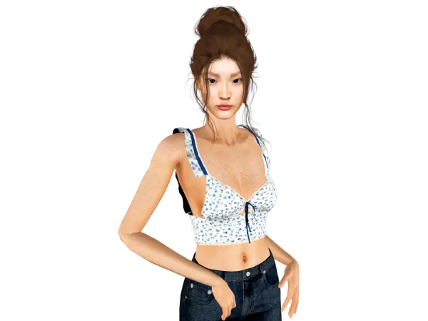 S Club 050425 Updo Hairstyle 4t3 by simikka - The Sims 3 Custom Content