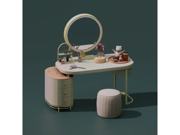 Maxis Match The Luxe Vanity by SnootySims - The Sims 4 Custom Content