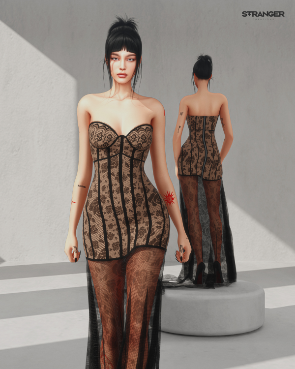 Alpha Kylie Jenner with Ashi Studio Set by stranger - The Sims 4 Custom Content