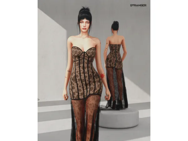 Alpha Kylie Jenner with Ashi Studio Set by strangercreations - The Sims 4 Custom Content