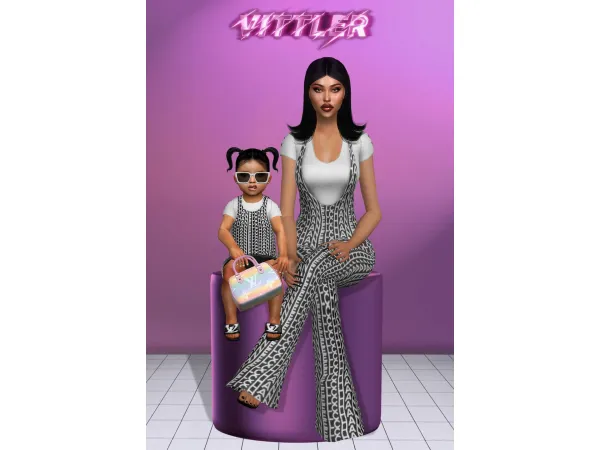 Sims 4 Mother Daughter Collection by Vittleruniverse