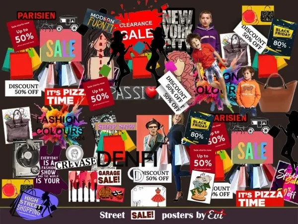 Alpha Street posters - The Sims 4 Custom Content