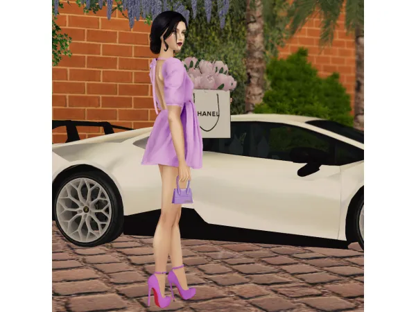 Klira AF Top SummerDress - The Sims 2 Custom Content