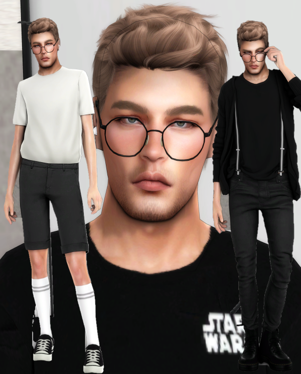 Alpha Cameron Vettel by simsfinds - The Sims 4 Custom Content