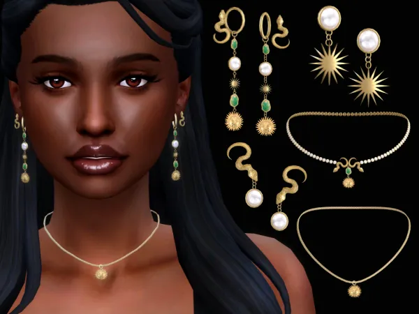 Mix Ethereal Set - The Sims 4 Custom Content
