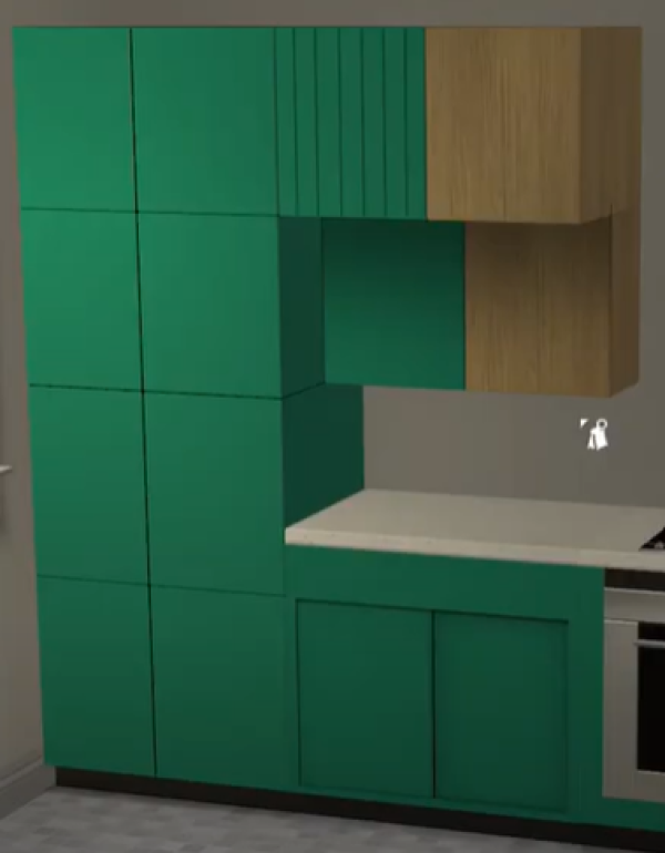 Buggybooz AMD kitchen by simsfinds - The Sims 2 Custom Content