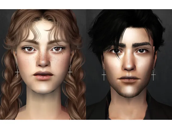 ACC earrings Redemption - The Sims 2 Custom Content