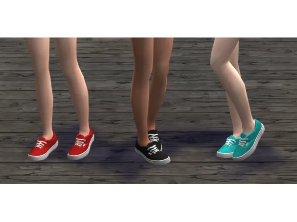SkeletonTea Pixicat Vans - The Sims 2 Custom Content