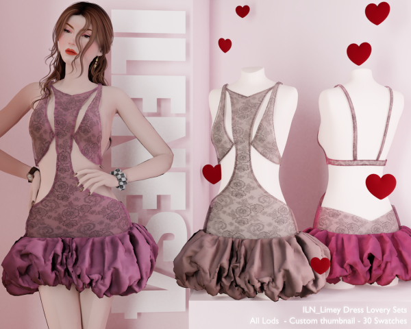 Alpha ILN Limery Set by ilenes4 - The Sims 4 Custom Content