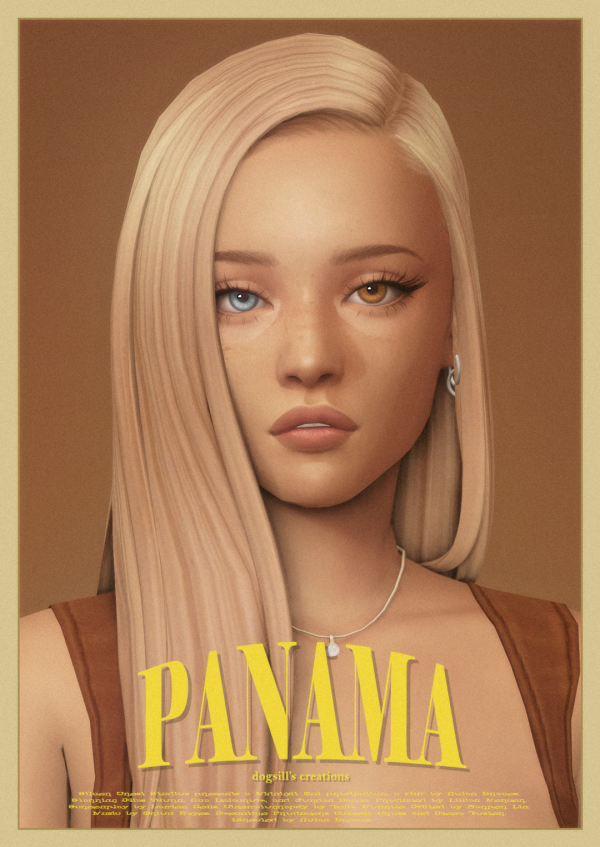 Maxis Match panama hair by simsfinds - The Sims 4 Custom Content
