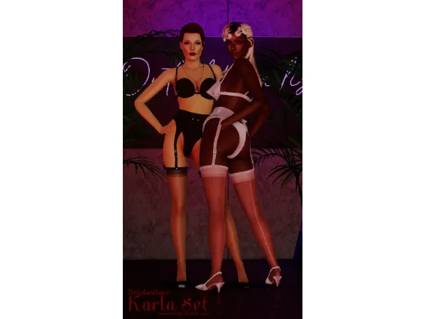 [satellite] Belaloallure Karla Set 4t3 - The Sims 3 Custom Content